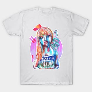 abstract marry laine painting T-Shirt